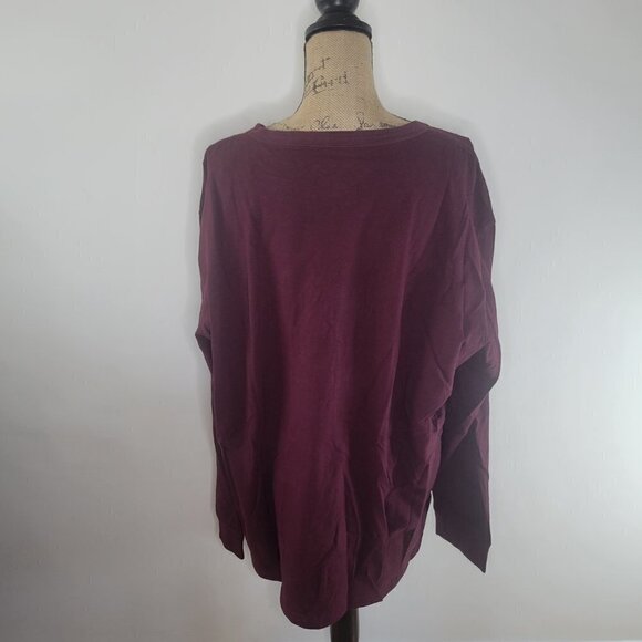 Mens Pre-Owned Maroon XXL American Eagle Outfitters Active Flex Shirt - Picture 2 of 4